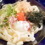 W玉子の釜玉うどん